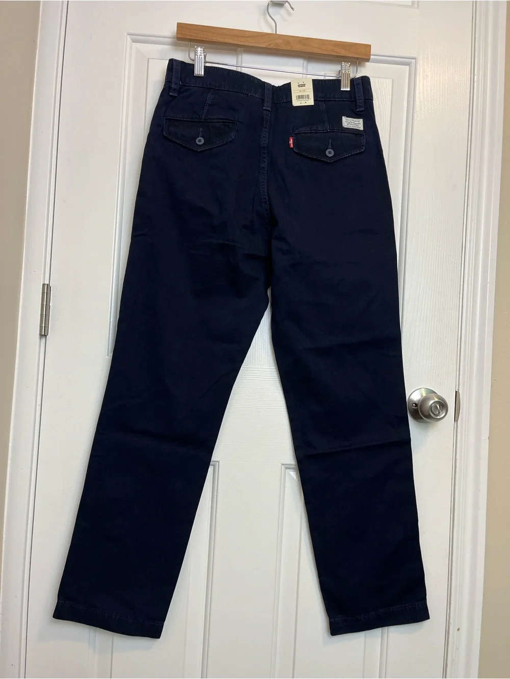 Levi's Dark Navy Casual Straight Chinos